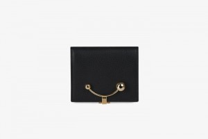 Black Strathberry Crescent Wallet | UK GRUV-05714