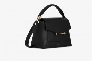 Black Strathberry Mosaic Mini Bag | UK ZKLW-70325