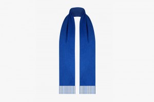 Blue Strathberry Pure Cashmere Scarf | UK FKMB-79024