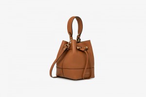 Brown Strathberry Lana Osette Mini Bag | UK JKAL-23940