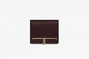 Burgundy Strathberry Melville Street Wallet | UK KUYL-72183