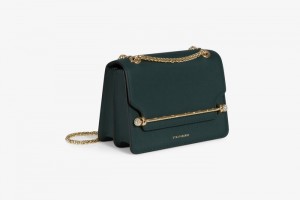 Green Strathberry East/West Mini Bag | UK QWEJ-37094