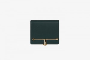 Green Strathberry Melville Street Wallet | UK HRVD-13286