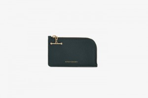 Green Strathberry Princes Street Zip Wallet | UK ZIJY-01638