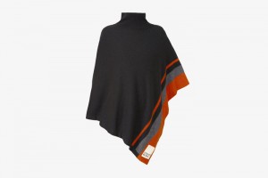 Grey Strathberry Pure Cashmere Asymmetric Poncho | UK IKOS-97503