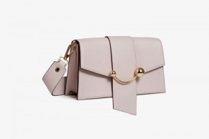 Purple Strathberry Crescent Mini Bag | UK MGVR-65123