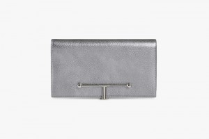 Silver Strathberry Large Melville Street Wallet | UK IBLW-47593