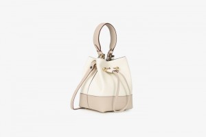 White Beige Strathberry Lana Osette Crossbody Bag | UK EWAU-38641