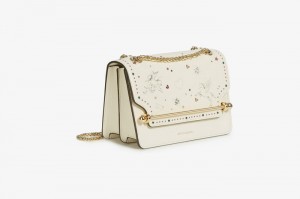 White Strathberry East/West Mini Bag | UK CGJE-30481