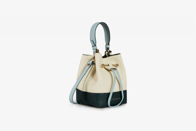 Beige Blue Strathberry Lana Osette Mini Bag | UK HYLP-25783