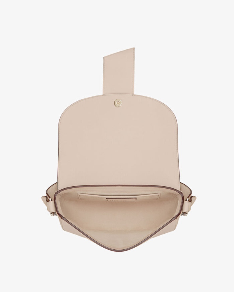 Beige Strathberry Crescent Satchel Shoulder Bag | UK KCYD-84126