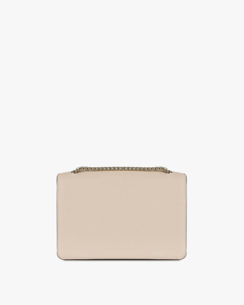 Beige Strathberry East/West Crossbody Bag | UK GUFH-57983