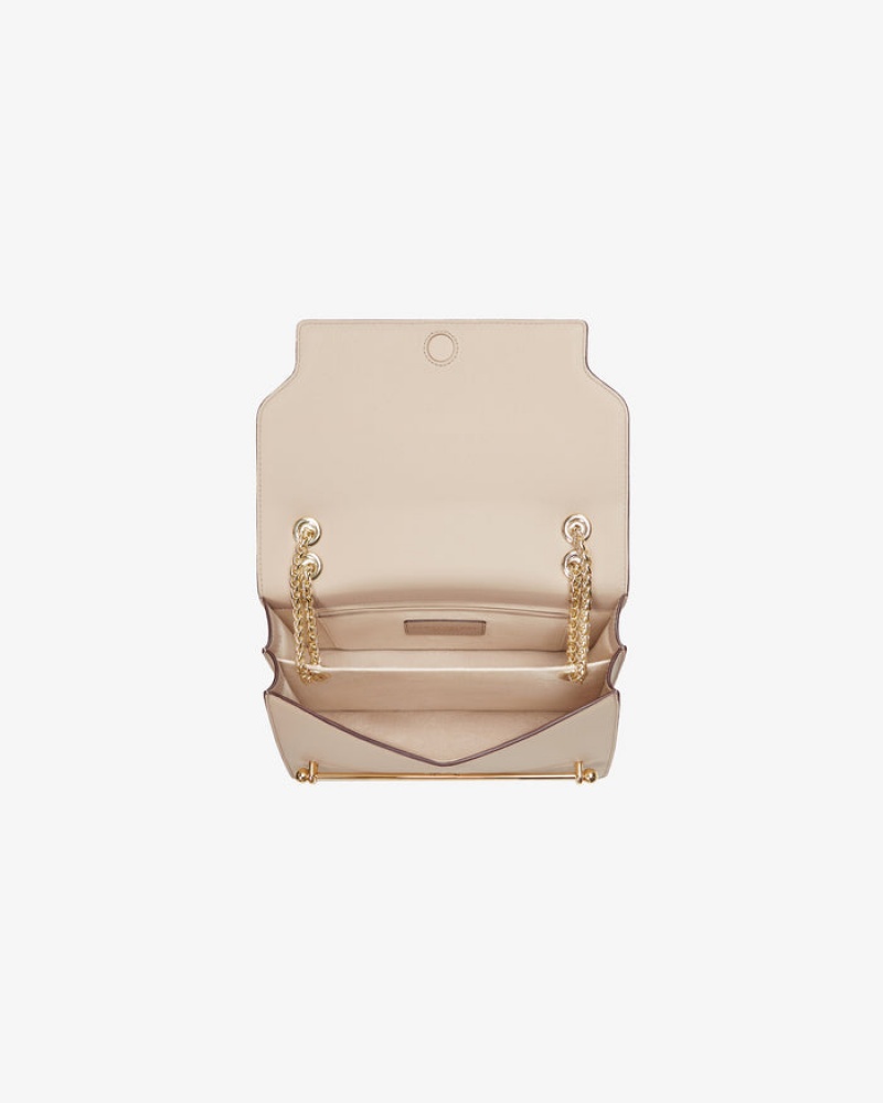 Beige Strathberry East/West Crossbody Bag | UK GUFH-57983