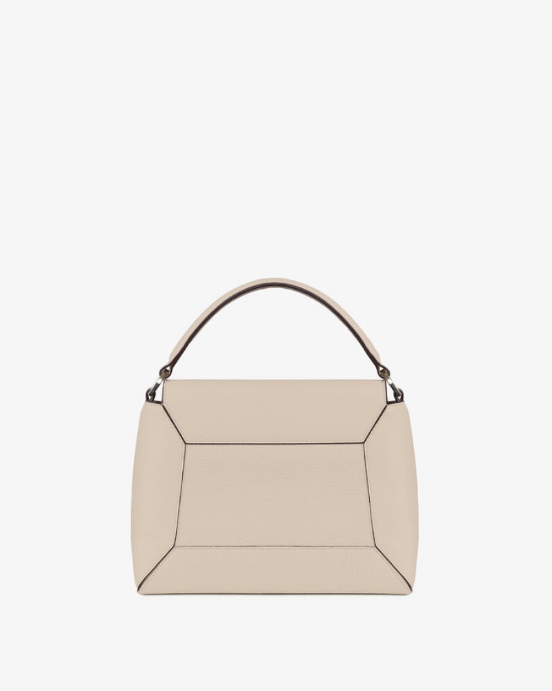 Beige Strathberry Mosaic Crossbody Bag | UK DQBP-97543