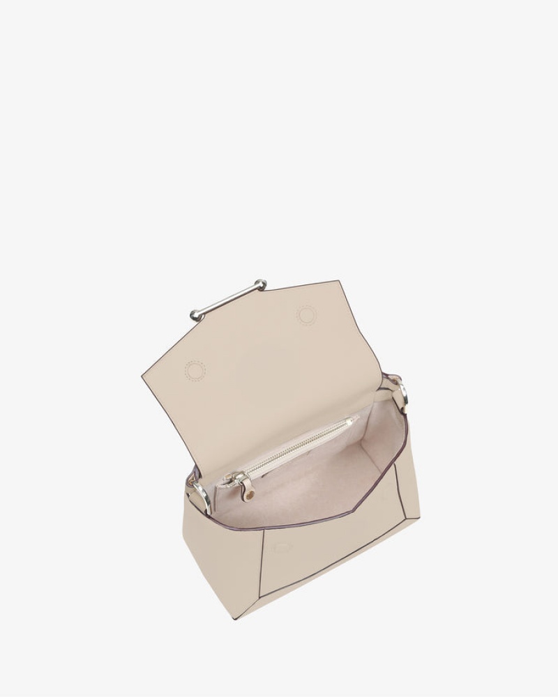 Beige Strathberry Mosaic Crossbody Bag | UK DQBP-97543