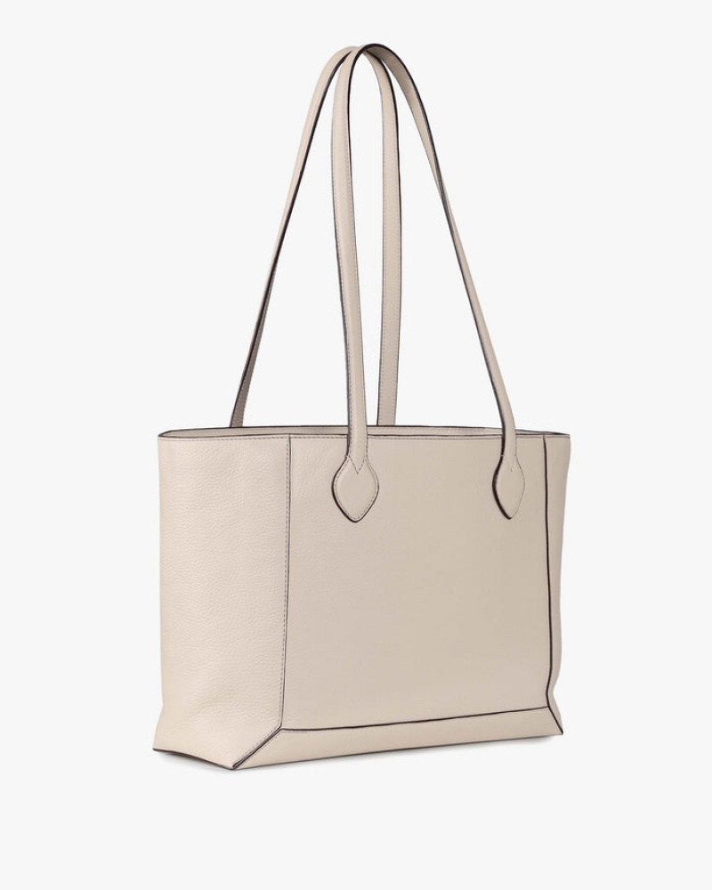 Beige Strathberry Mosaic Shopper Shoulder Bag | UK FSEO-78214