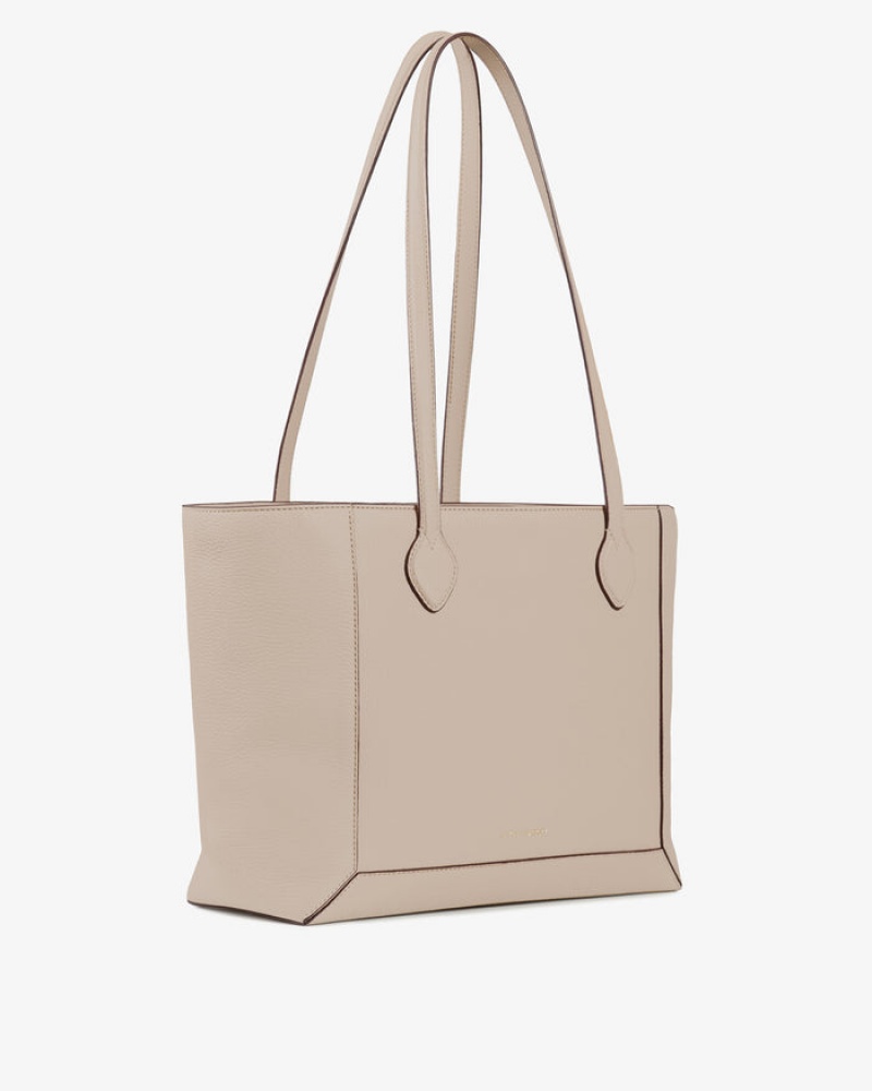 Beige Strathberry Mosaic Shopper Top Handle Bag | UK CQTF-06793