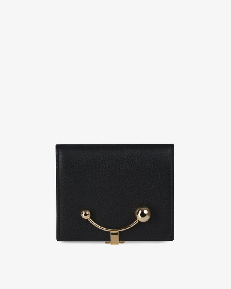 Black Strathberry Crescent Wallet | UK GRUV-05714