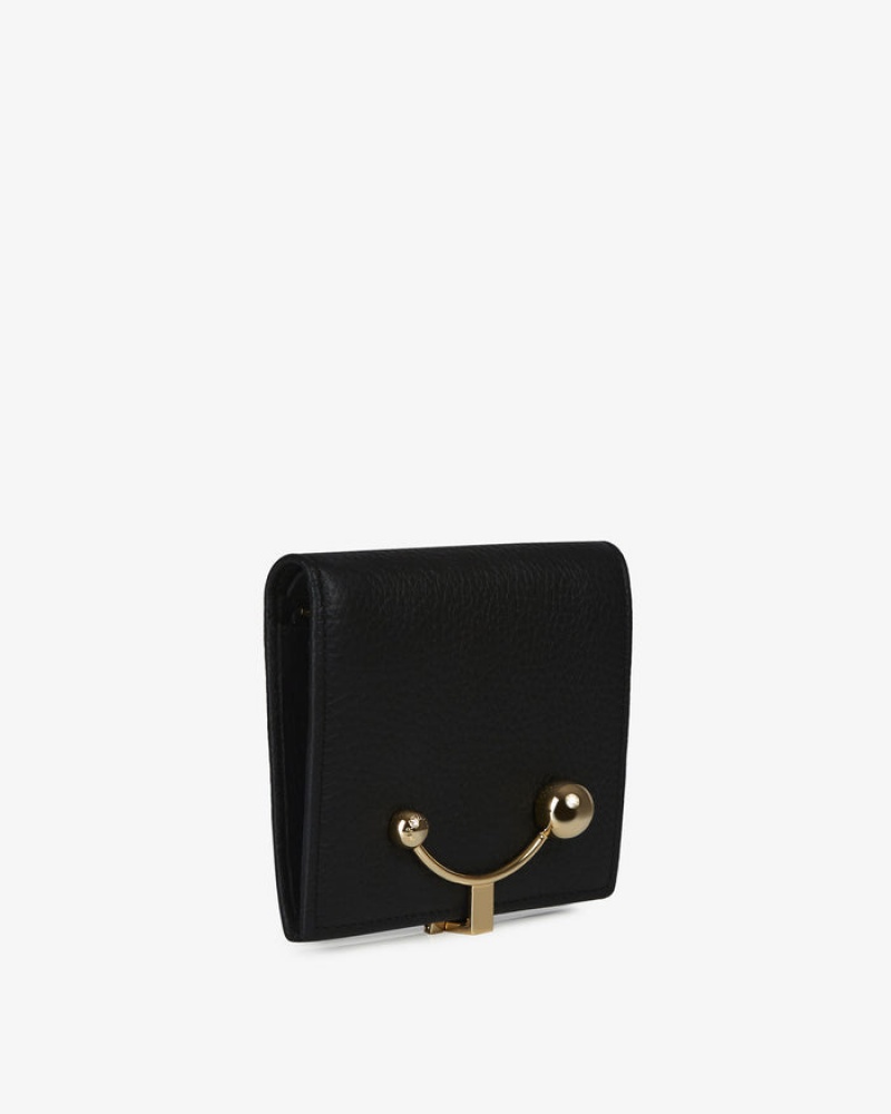 Black Strathberry Crescent Wallet | UK GRUV-05714