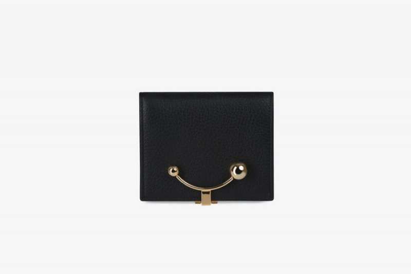 Black Strathberry Crescent Wallet | UK GRUV-05714