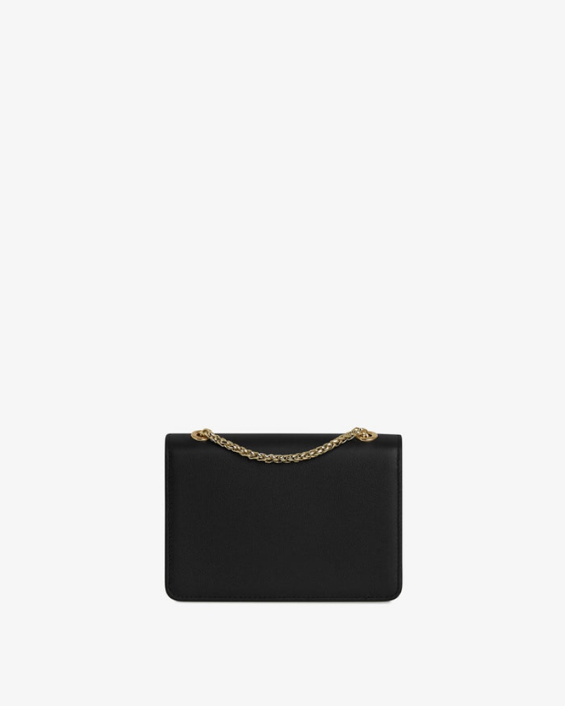 Black Strathberry East/West Mini Bag | UK KTWD-65208