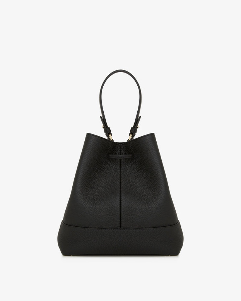 Black Strathberry Lana Osette Midi Crossbody Bag | UK KQTL-82491