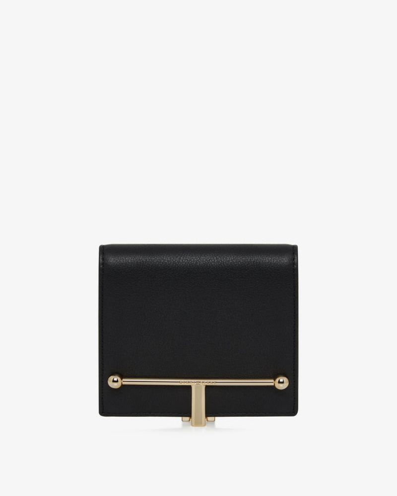 Black Strathberry Melville Street Wallet | UK PMOY-68140