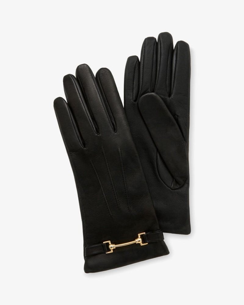 Black Strathberry Stockbridge (M/L) Gloves | UK ENSC-65714