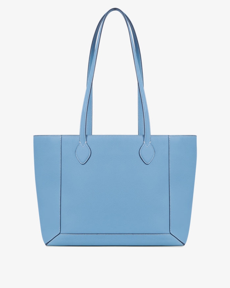 Blue Strathberry Mosaic Shopper With Stitch Shoulder Bag | UK OMQI-03456