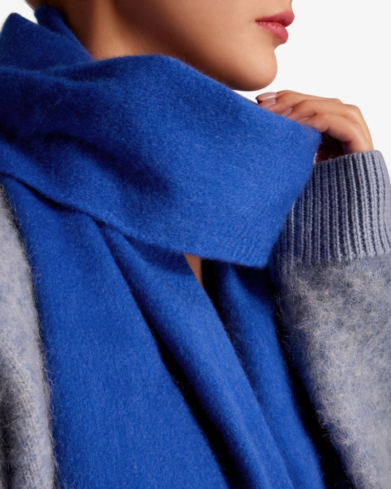 Blue Strathberry Pure Cashmere Scarf | UK FKMB-79024