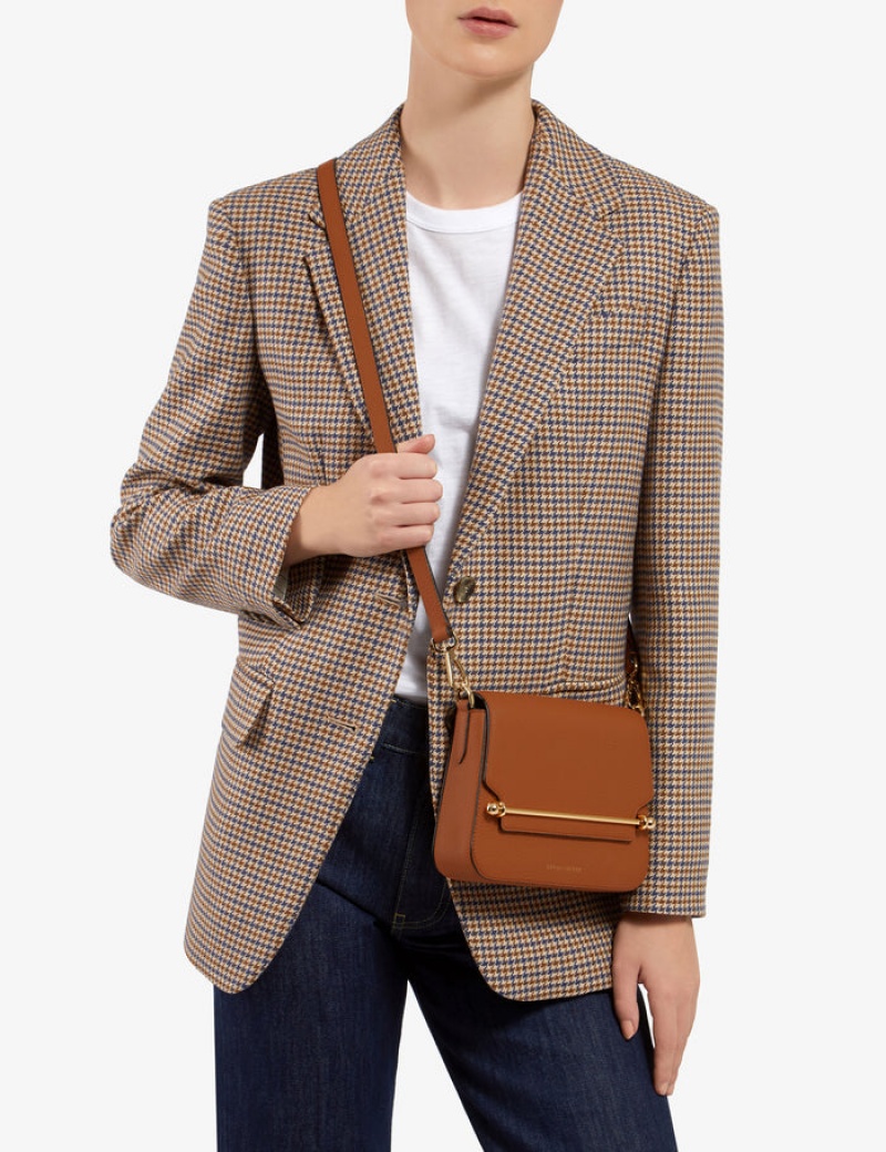 Brown Strathberry Ace Mini Bag | UK ABZC-08231