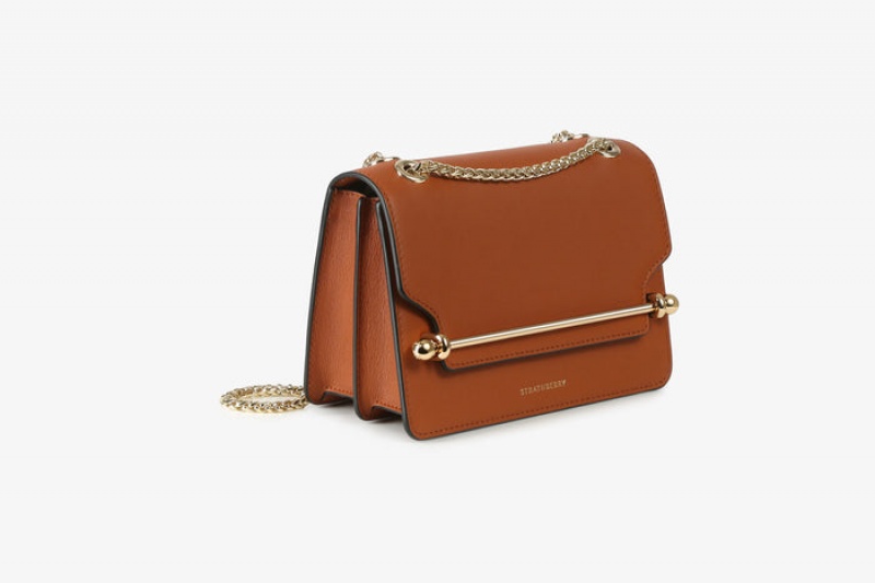 Brown Strathberry East/West Mini Bag | UK NAZK-59624