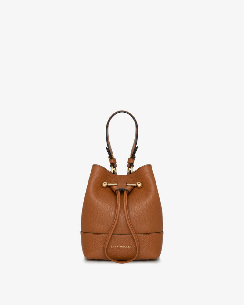 Brown Strathberry Lana Osette Crossbody Bag | UK QBLI-90174