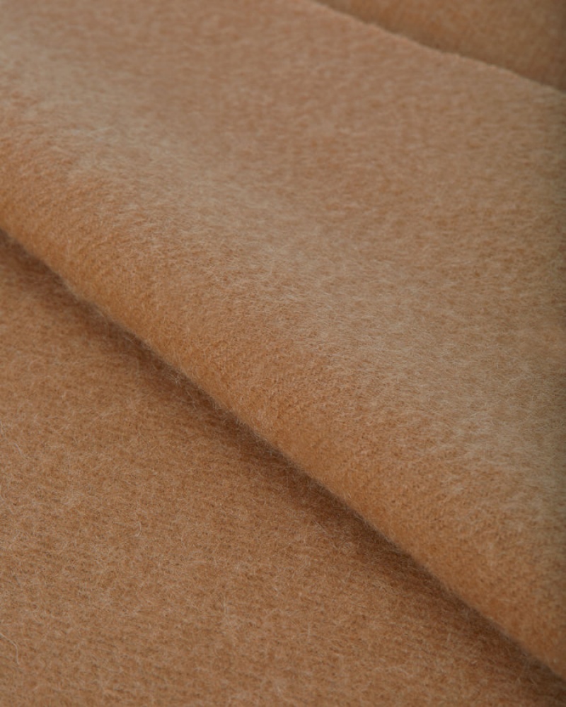 Brown Strathberry Pure Cashmere Scarf | UK IJZQ-14592