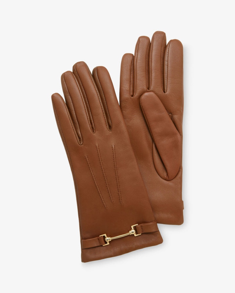 Brown Strathberry Stockbridge (M/L) Gloves | UK KLHP-86519