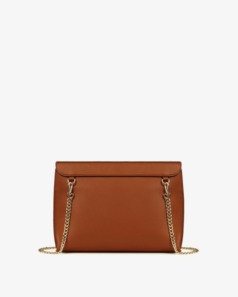 Brown Strathberry Stylist Clutch Bag | UK ACHP-32698