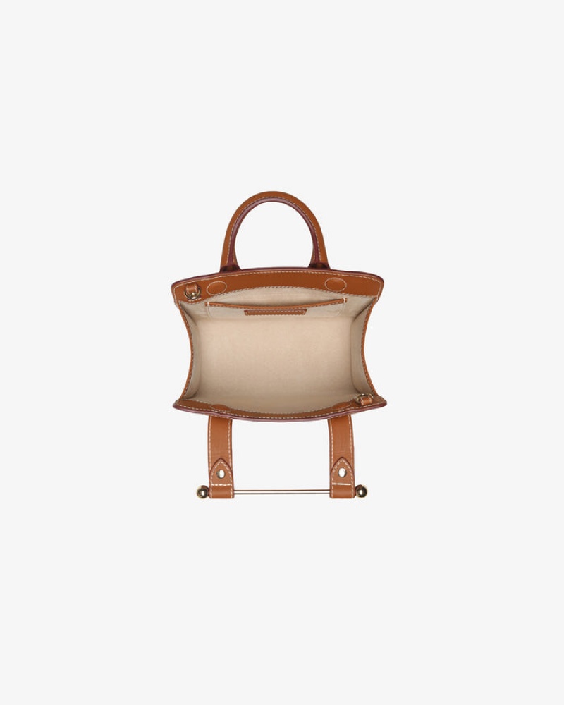 Brown Strathberry The Nano Tote Top Handle Bag | UK XDAH-92506