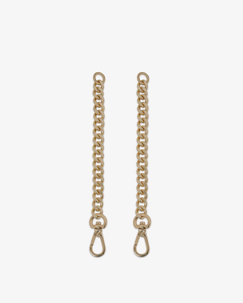 Gold Strathberry Chain Extender Bag Strap | UK XHSG-35071