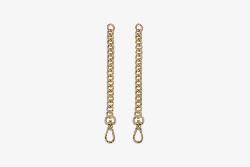 Gold Strathberry Chain Extender Bag Strap | UK XHSG-35071