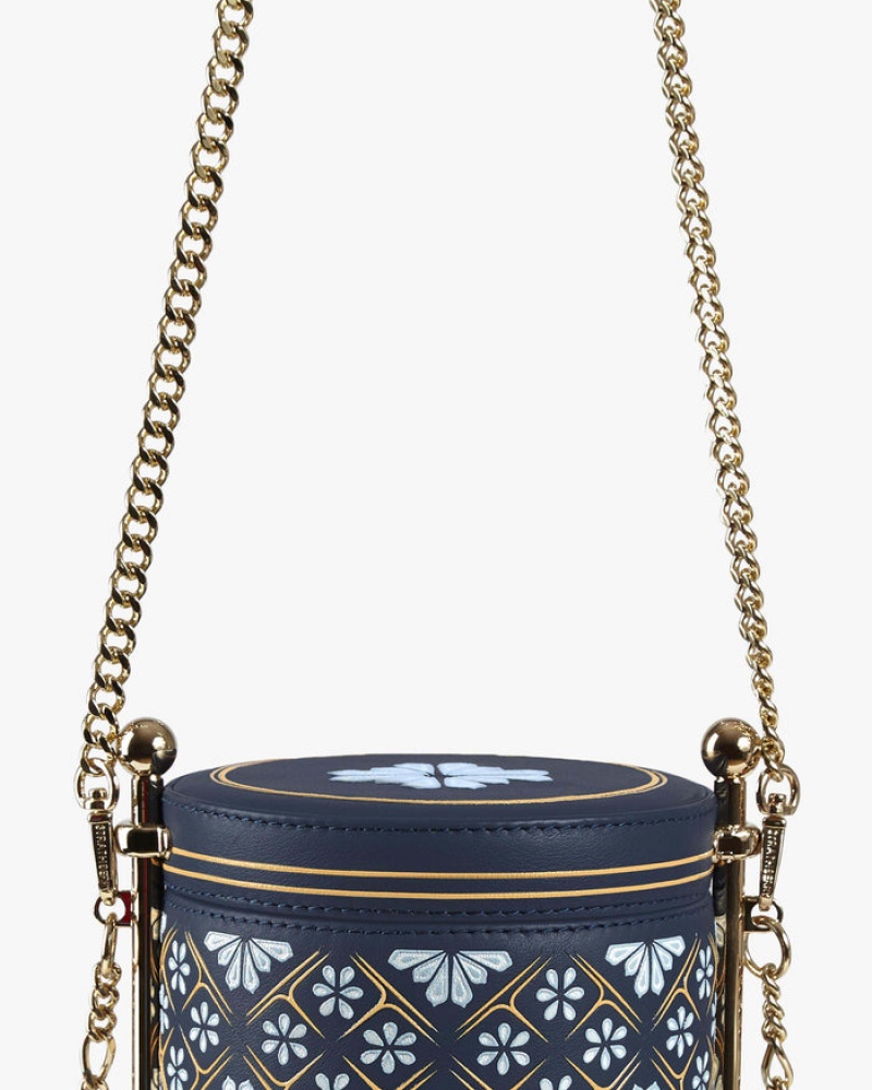 Gold Strathberry Chain (Long) Bag Strap | UK IKTL-31607