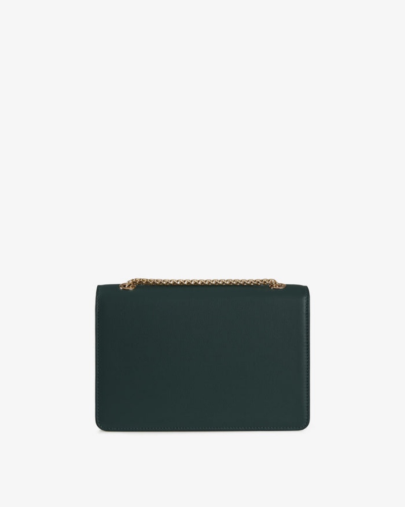 Green Strathberry East/West Crossbody Bag | UK RDFM-24398