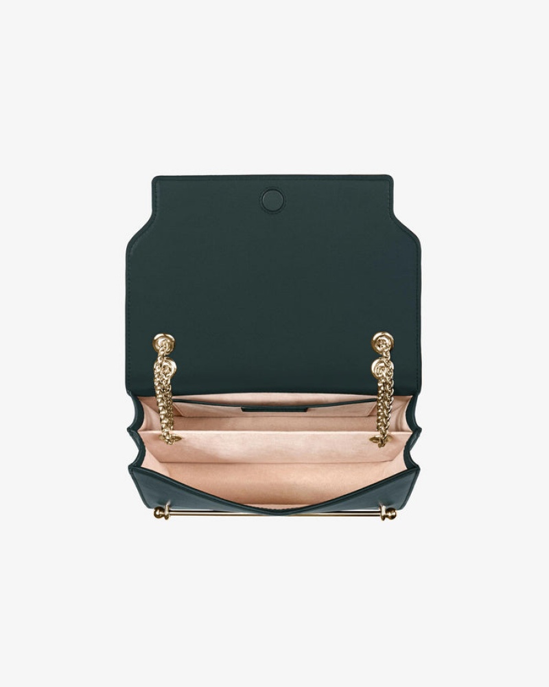 Green Strathberry East/West Crossbody Bag | UK RDFM-24398