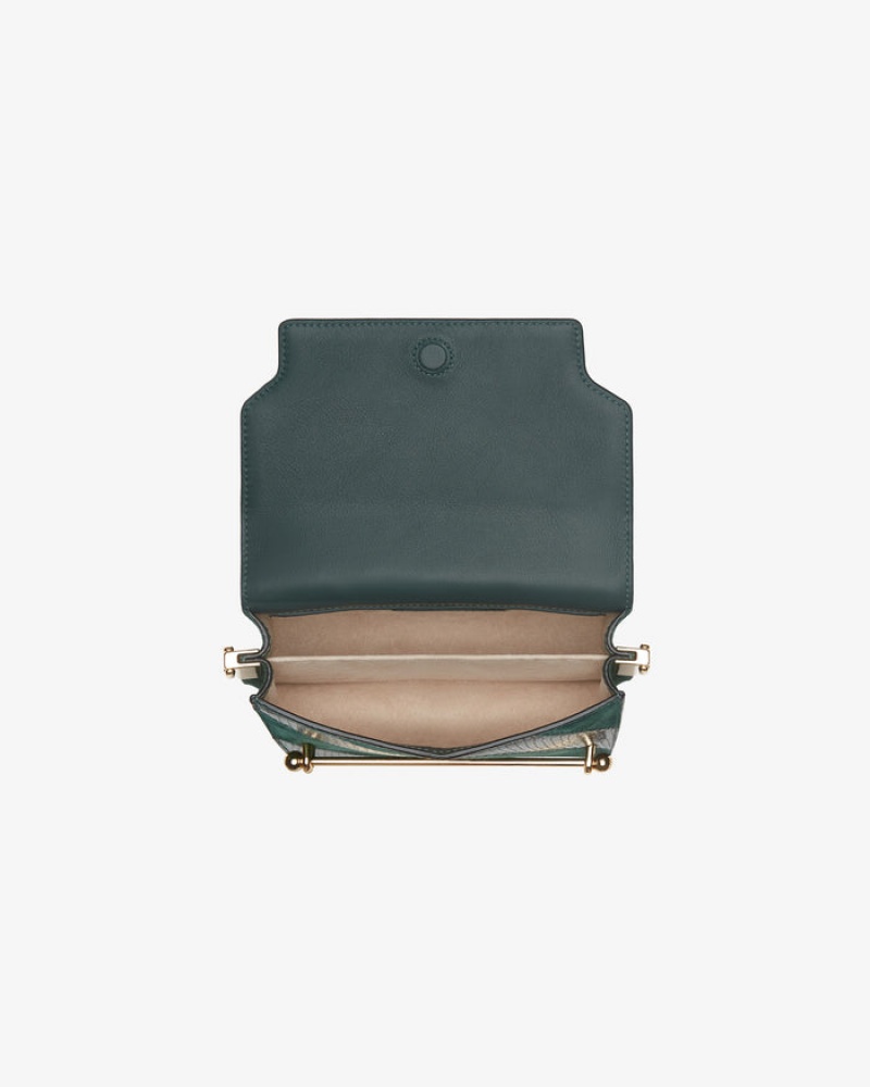 Green Strathberry East/West Mini Bag | UK CHAL-13569