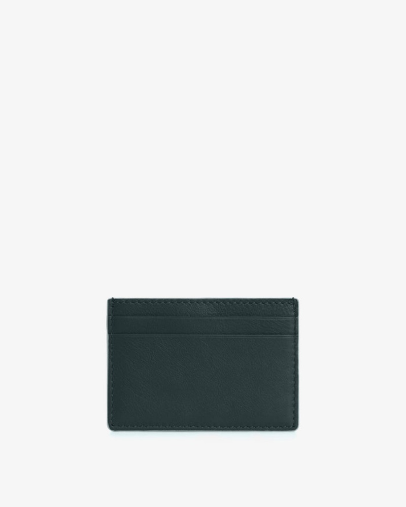 Green Strathberry Leather Card Holder | UK MJGC-19673