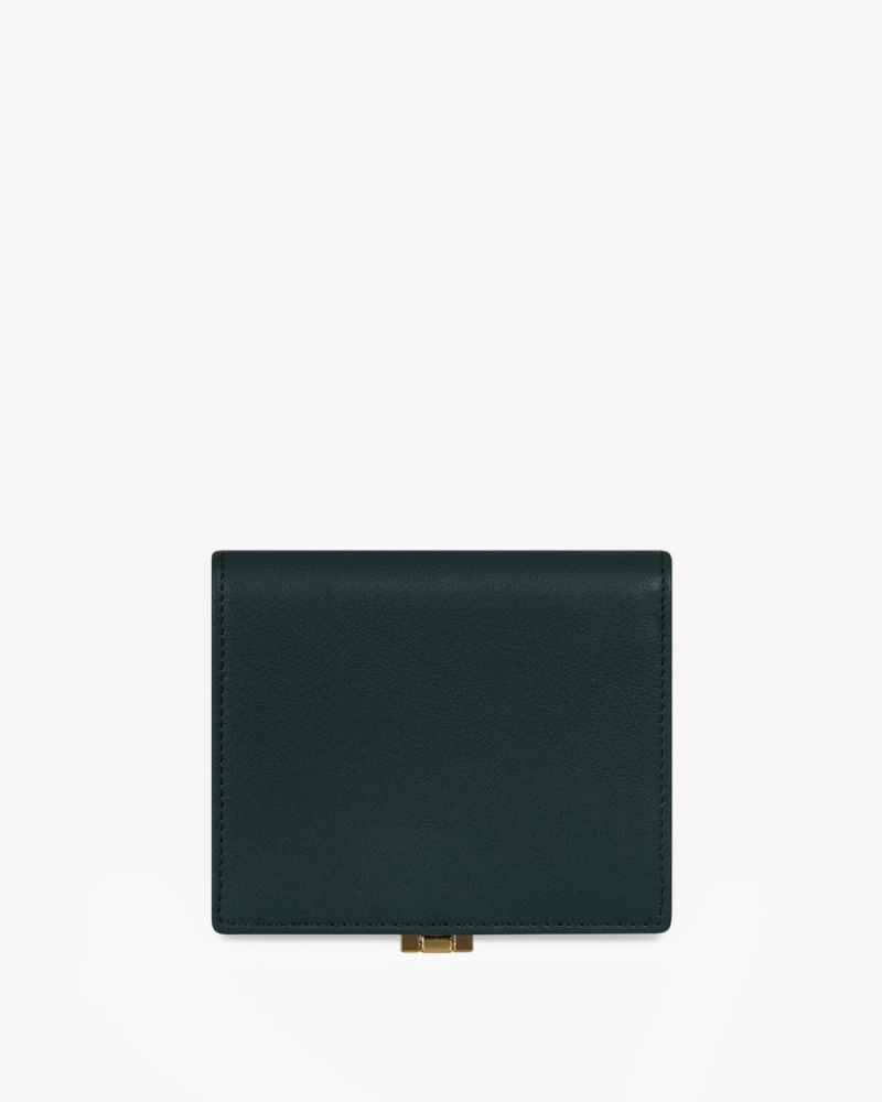 Green Strathberry Melville Street Wallet | UK HRVD-13286