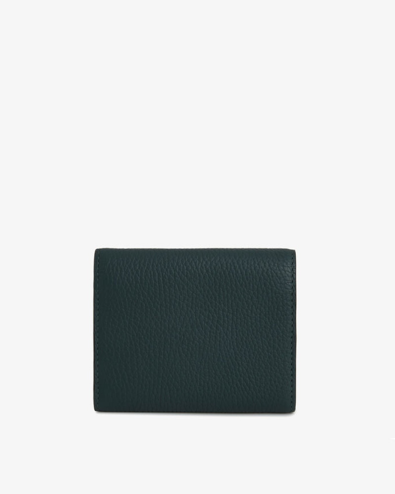 Green Strathberry Mosaic Trifold Wallet | UK GBZQ-16950