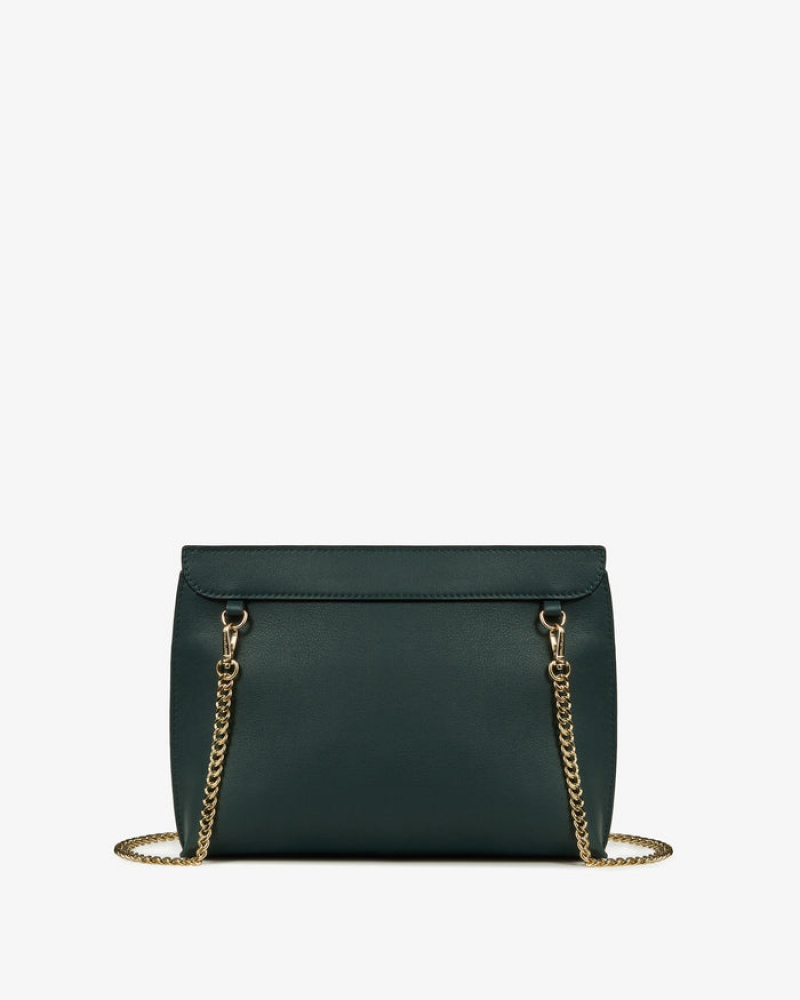 Green Strathberry Stylist Clutch Bag | UK XNPA-81039