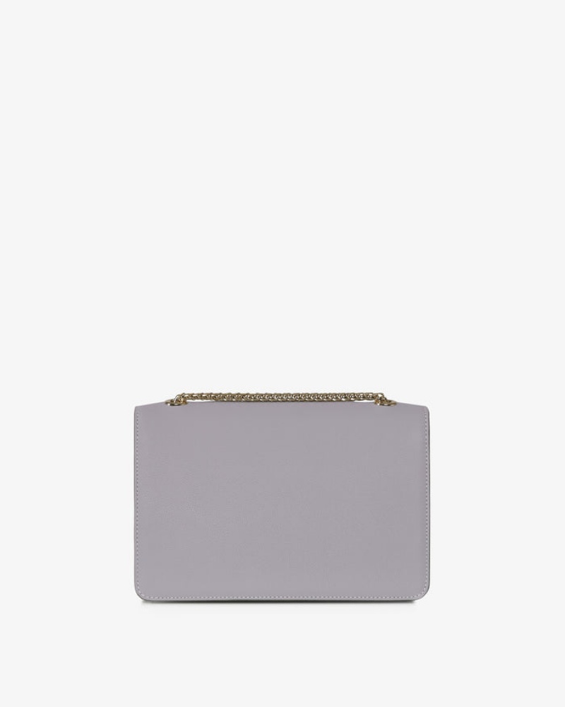 Grey Strathberry East/West With Stitch Crossbody Bag | UK YFOV-48501