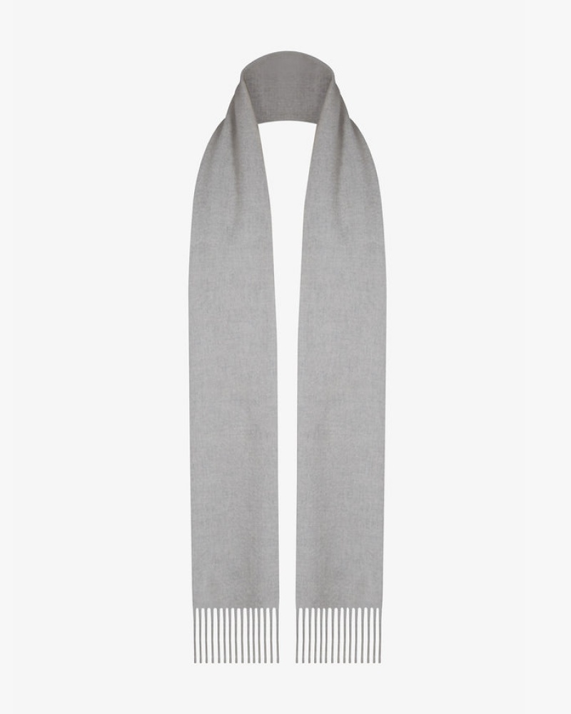 Grey Strathberry Pure Cashmere Scarf | UK OMTN-75862