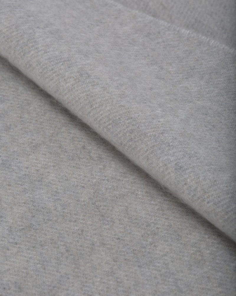 Grey Strathberry Pure Cashmere Scarf | UK OMTN-75862